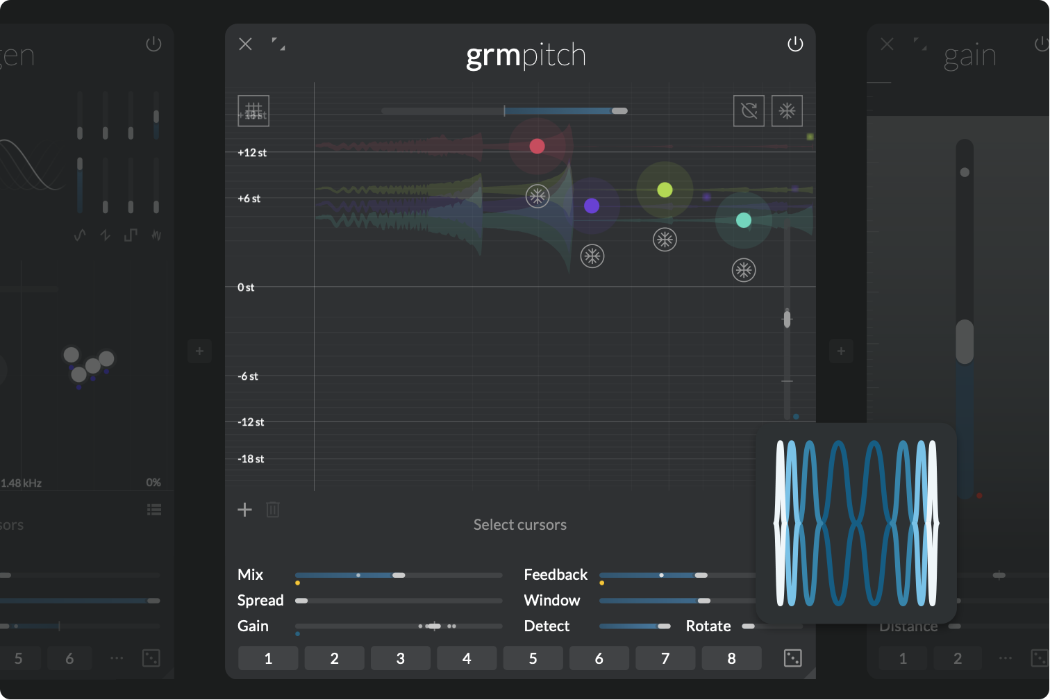 Illustration of the grm Pitch module